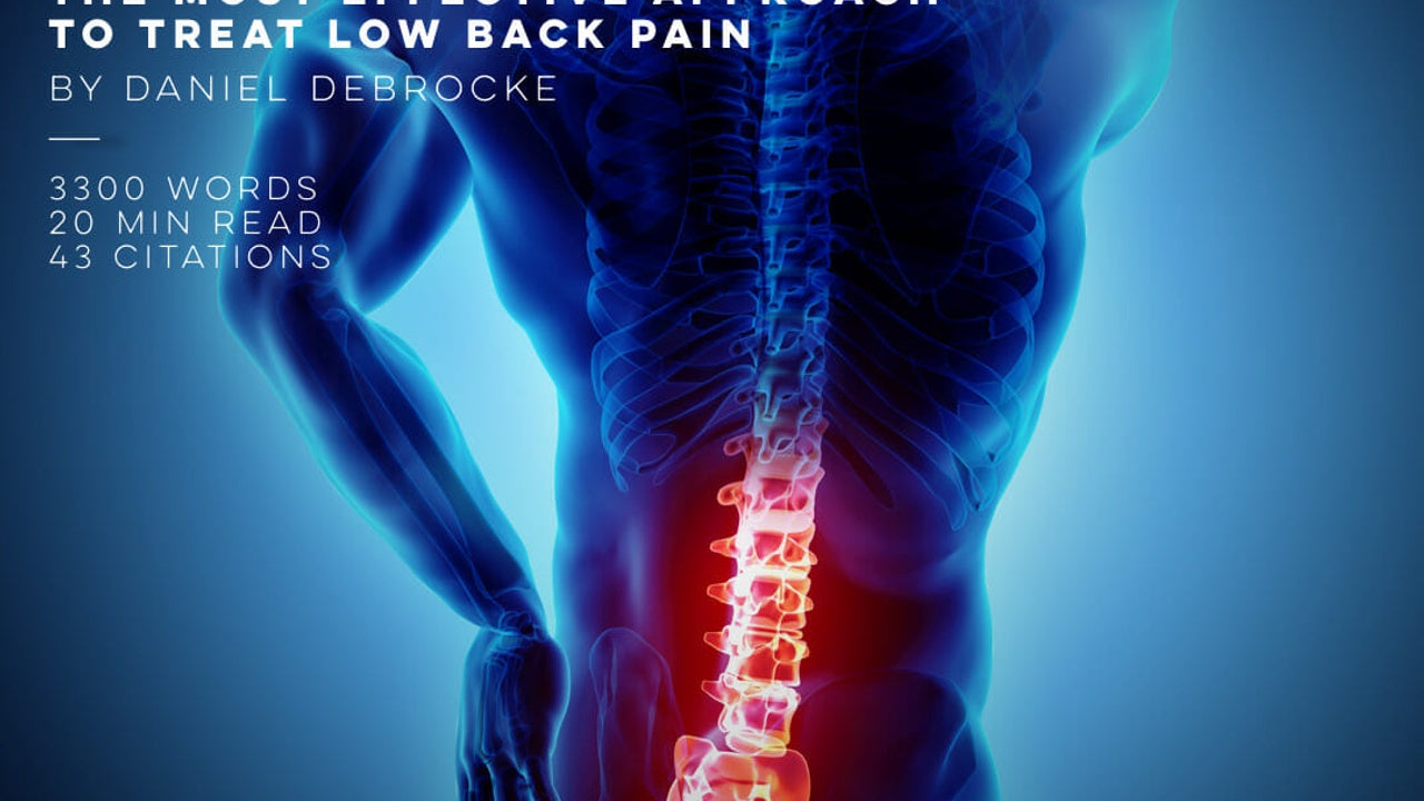 The Most Effective Approach To Treat Low Back Pain